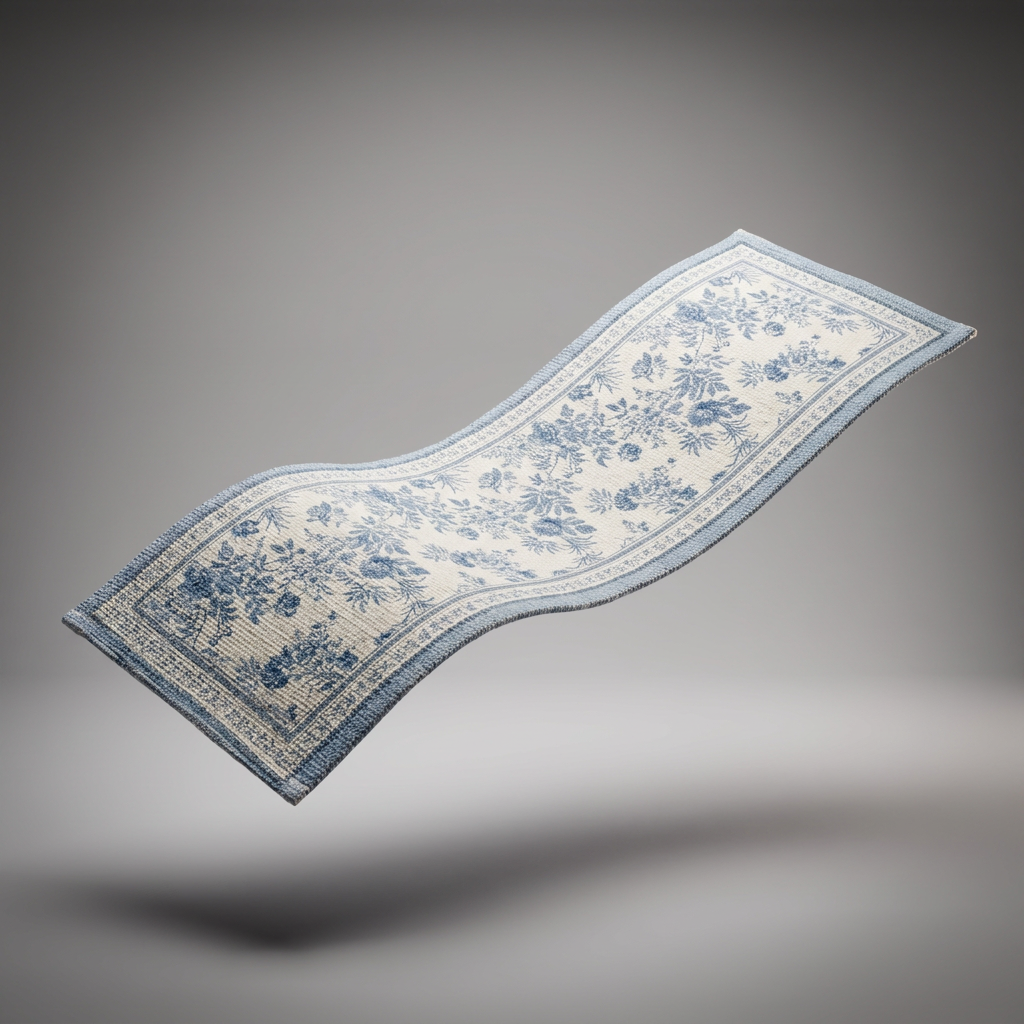 Blue Persian Rug Tall