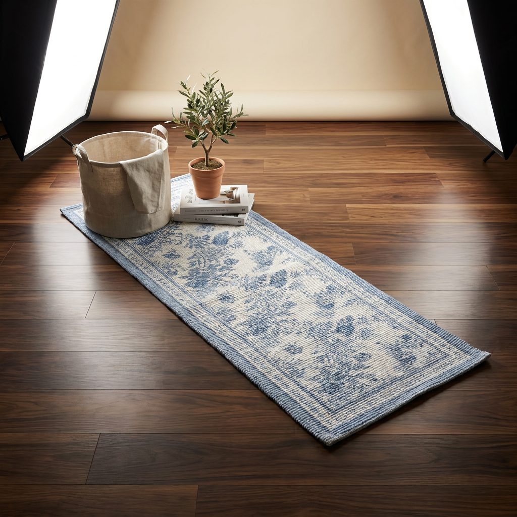 Blue Persian Rug Tall