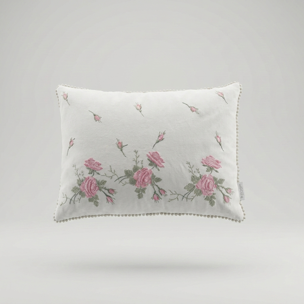 Cherished Rose Toss Pillow