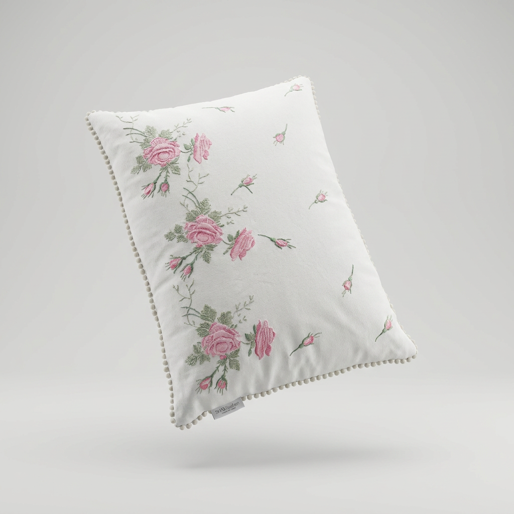 Cherished Rose Toss Pillow