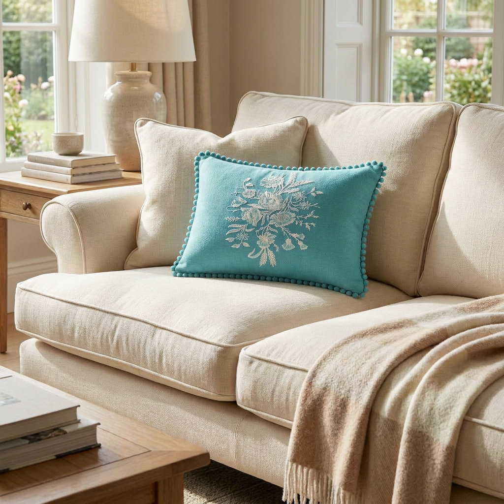 Harbour Mist - Toss Pillow